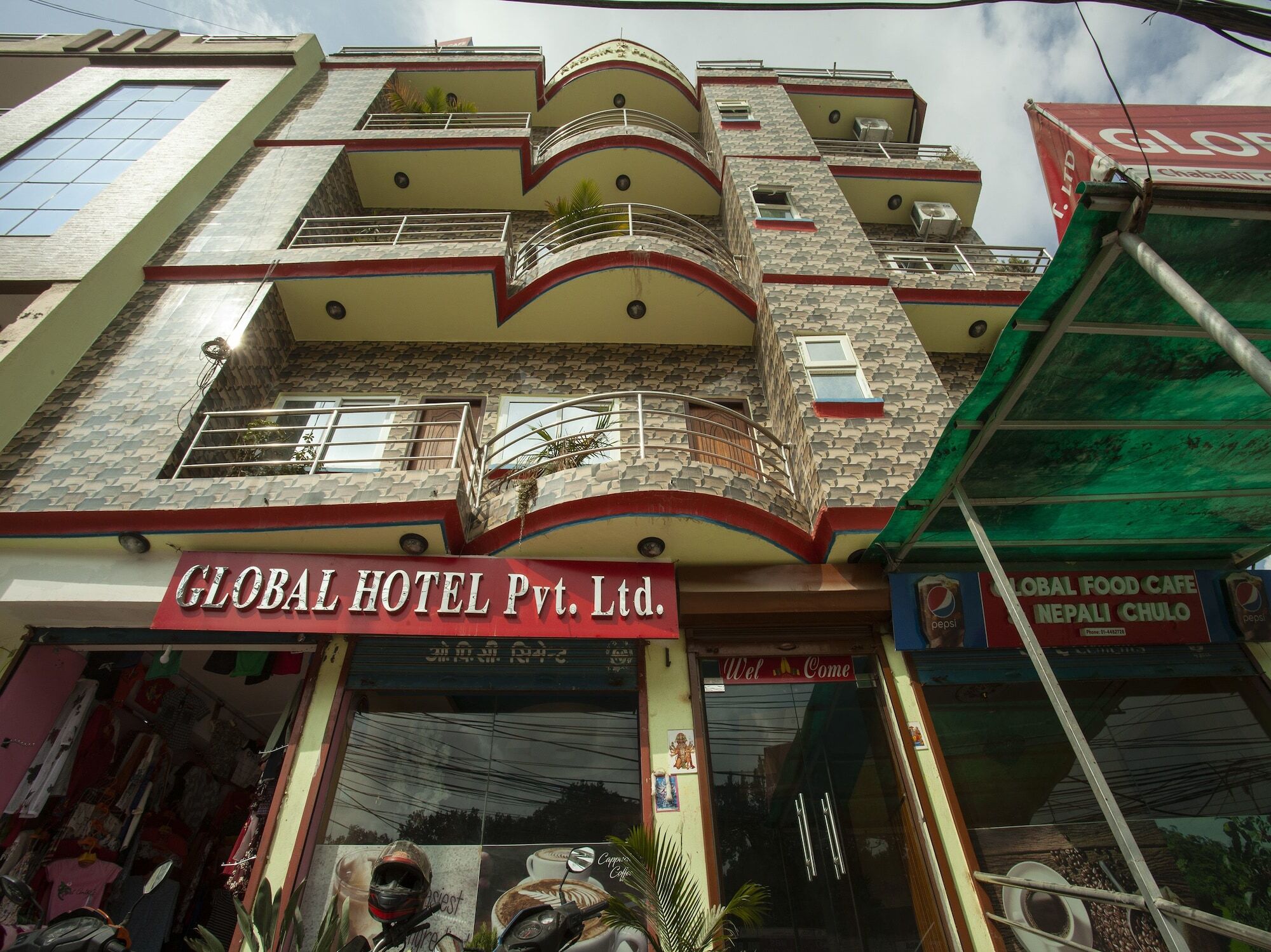 Oyo 195 Global Hotel And Resort Catmandu Exterior foto